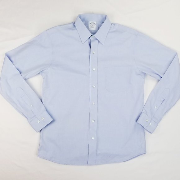Brooks Brothers Other - Brooks Brothers 346 Slim fit 15.5 4/5 Blue Shirt